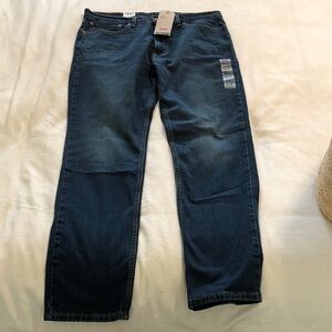Levi's Men’s 511 Slim Stretch 36 x 32 Dark Blue Jeans